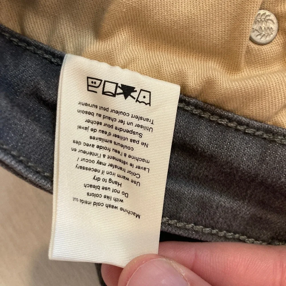 Rag & Bone Women 30x30 Nina High-Rise Skinny Jeans Grey WDD21P2664K0GR USA